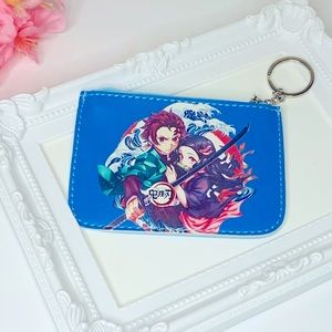Demon Slayer Tanjiro & Nezuko ID Wallet Keychain